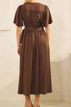 Chocolate Wrap Dress