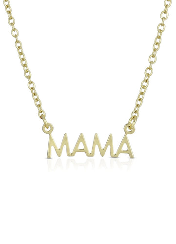 Mama Necklace 14K