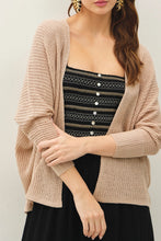 Neutral Dolman Lightweight Sweater