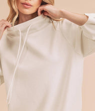 Off White Loose Fit Top