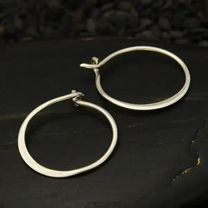 Sterling Silver Small Hoops