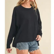 Black Chelli Knit Sweater