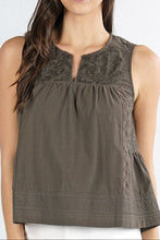 Ivy Embroidered Tank