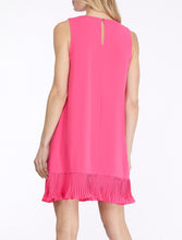 Pink Sleeveless Dress Hem Detail