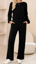 Black Keyhole Knit Jumpsuit