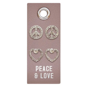 Peace & Love Earrings