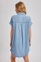 Denim Shirt Dress
