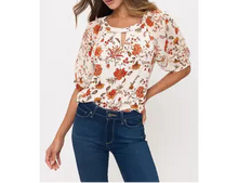 Crochet Puff Sleeve Top