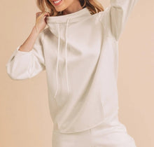 Off White Loose Fit Top