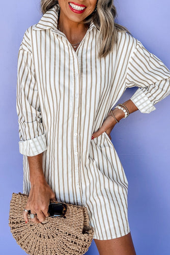 Button Up Shirt Dress