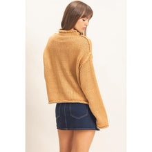 Rolled Collar Sweater
