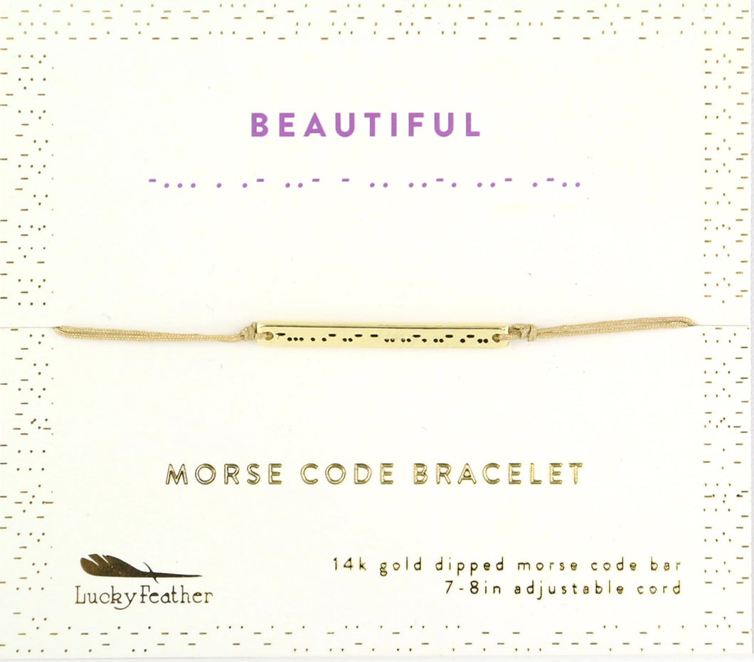 Morse Code Bracelets