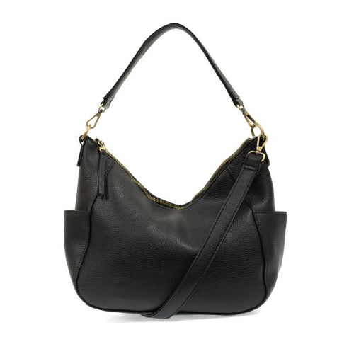 Black Versatile Hobo Bag