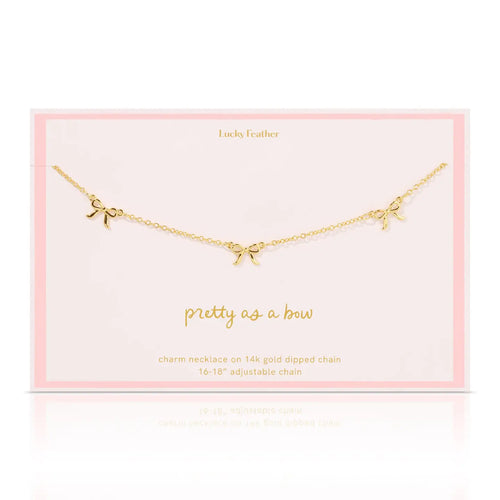 Beautiful Bow Necklace