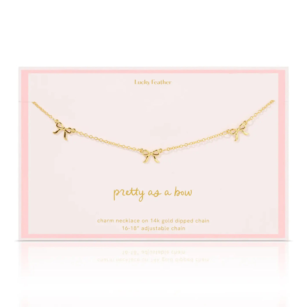 Beautiful Bow Necklace