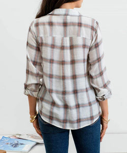 Roll Up Sleeve Blouse