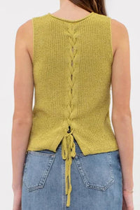 Kiwi Sleeveless Sweater