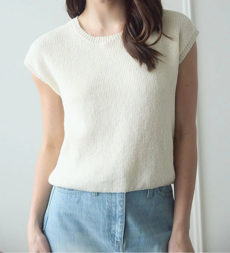 Chiffon Tie Sweater