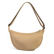 Nylon Crescent Crossbody Bag