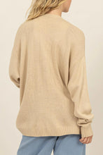 Neutral Open Front Cardigan