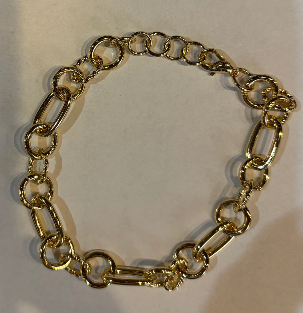 Gold Dipped Link Bracelet