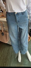 Barrel Style Cropped Denim
