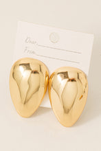 Metallic Dome Earrings