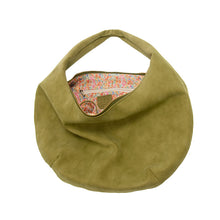 Sage Vegan Suede Bag