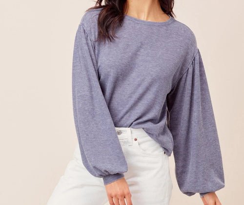 Classic Balloon Sleeve Top