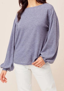 Classic Balloon Sleeve Top