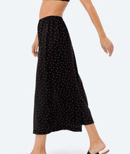 Black and White Cropped Tiny Polka Dot Pant