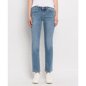 Mid Rise Ankle Slim Comfort Denim