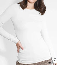 Long Sleeve Crew Neck Top