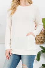 Beige Long Sleeve Pullover