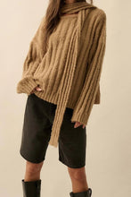 Sand Scarf Sweater