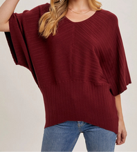 VNeck Dolman Knit Top