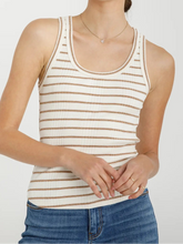 Striped Knit Tank