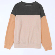 Khaki ColorBlock Top
