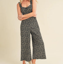 Black Floral Jumpsuit