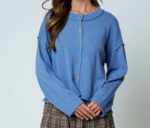 Blue Cardigan