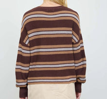 Chocolate Stripe Sweater
