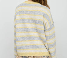 Heather Stripe Sweater