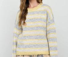 Heather Stripe Sweater