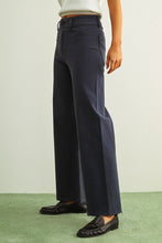 Wide Leg Denim (Available in Maroon or Navy)
