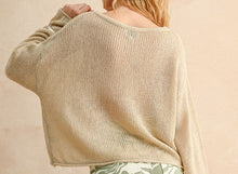 Neutral Long Sleeve Sweater