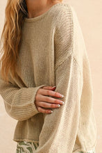 Neutral Long Sleeve Sweater