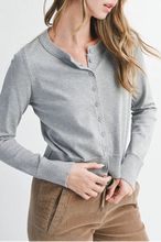 Classic Gray Cardigan