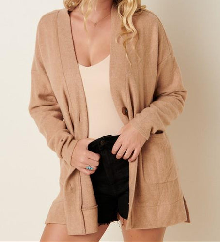 Comfy Loose Fit Cardigan