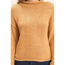 Rolled Collar Sweater