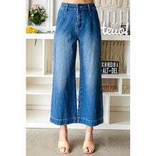 Wide Leg Ankle Length Denim